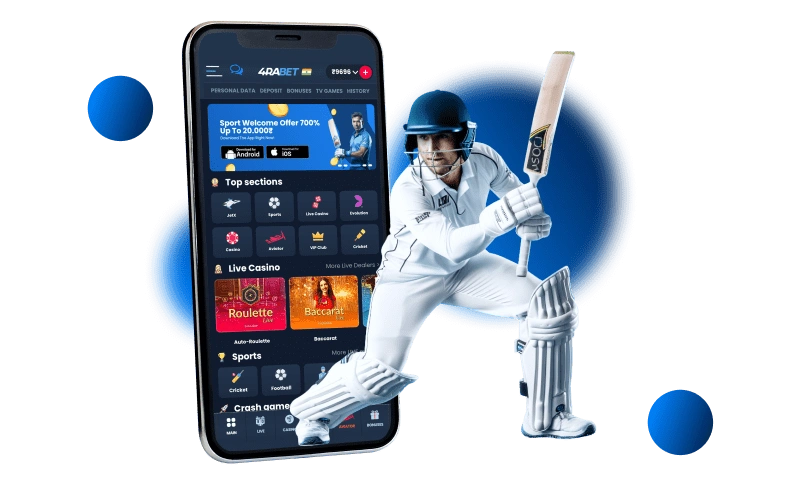 4RaBet Cricket Betting