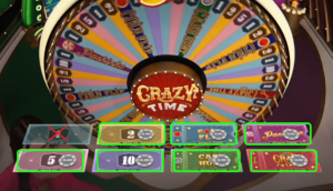 Crazy Time live game show 2